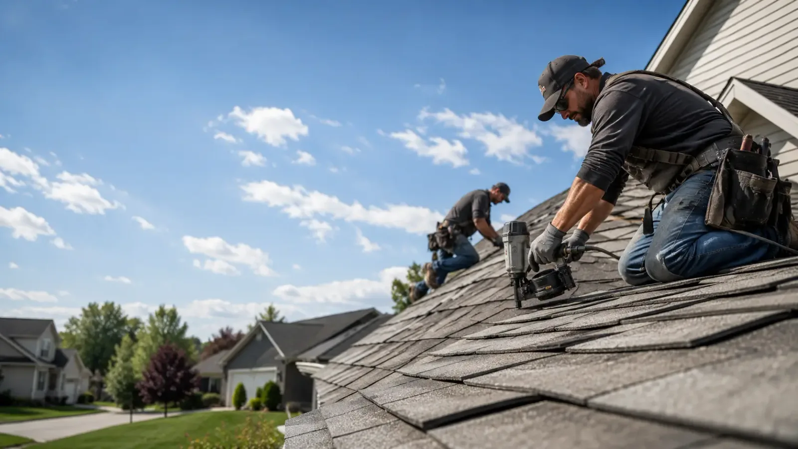 Storm Damage Roof Repair in Wyano, PA near me